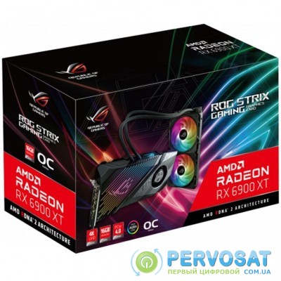 Видеокарта ASUS Radeon RX 6900 XT 16Gb ROG STRIX LC OC GAMING (ROG-STRIX-LC-RX6900XT-O16G-GAMING)