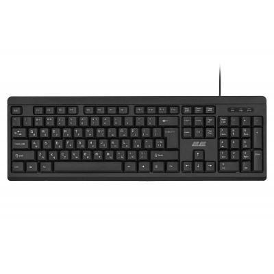 Комплект клавіатура та миша 2E MK401, USB-A, EN/UKR, чорний