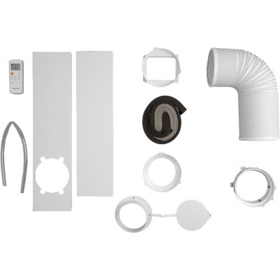 Кондиціонер мобільний Ariston Mobis Plus 10 20м2 on/off 10000BTU 3.1кВт A/- R290 білий