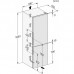 Холодильник Miele з нижн. мороз., 186x60x65, xолод.відд.-214л, мороз.відд.-94л, 2дв., А++, NF, Daily Fresh, нерж