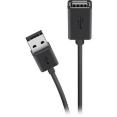 Дата кабель USB 2.0 AM/AF 3.0m Belkin (F3U153BT3M)