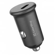 Зарядний пристрій Colorway 1USB Car ( PD USB Type-C (20W) Gray (CW-CHA028PD-GR) Зарядний пристрій Colorway 1USB Car ( PD USB Type-C (20W) Gray (CW-CHA028PD-GR)