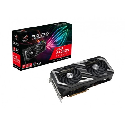 Відеокарта ASUS Radeon RX 6650 XT 8GB GDDR6 STRIX OC ROG-STRIX-RX6650XT-O8G-GAMING