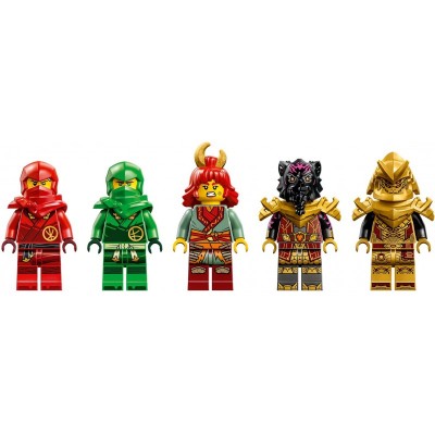 Конструктор LEGO Ninjago Вулканічний Дракон, що трансформує Хітвейва