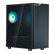Корпус Zalman T4 Plus без БЖ, 2xUSB3.0, 1xUSB2.0, 1x120мм ARGB, VGA 320мм, TG Side Panel, mATX, чорний Корпус Zalman T4 Plus без БЖ, 2xUSB3.0, 1xUSB2.0, 1x120мм ARGB, VGA 320мм, TG Side Panel, mATX, чорний