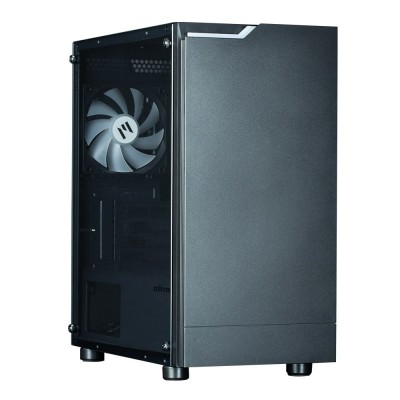 Корпус Zalman T4 Plus без БЖ, 2xUSB3.0, 1xUSB2.0, 1x120мм ARGB, VGA 3200мм, TG Side Panel, mATX, чорний