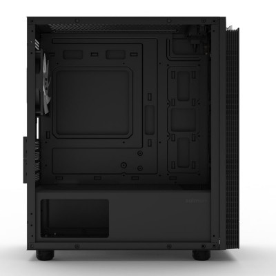 Корпус Zalman T4 Plus без БЖ, 2xUSB3.0, 1xUSB2.0, 1x120мм ARGB, VGA 3200мм, TG Side Panel, mATX, чорний