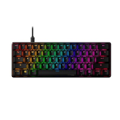 Клавіатура механічна HyperX Alloy Origins 60 61key, Red, USB-A, EN/UA, RGB, чорний