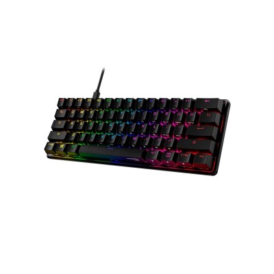 Клавіатура механічна HyperX Alloy Origins 60 61key, Red, USB-A, EN/UA, RGB, чорний