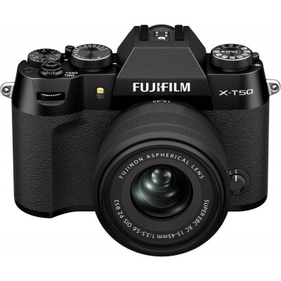 Цифр. фотокамера Fujifilm X-T50 + XC 15-45mm F3.5-5.6 Kit Black