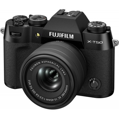 Цифр. фотокамера Fujifilm X-T50 + XC 15-45mm F3.5-5.6 Kit Black