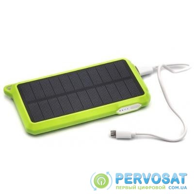 Батарея универсальная PowerPlant 10000mAh 1*USB/1A 1*USB/2A Solar 15V/200mA (PB-SS002G)