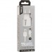 Зарядное устройство INKAX CD-08 + Type-C cable 1USB 1A White (F_62259)