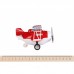 Same Toy Самолет металлический инерционный  Aircraft (красный)