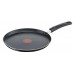 Сковорода Tefal Simple Cook для млинців, 25см, покриття Titanium, Termo-Spot, алюм., чорний