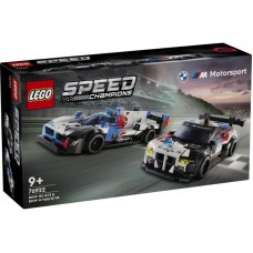Конструктор LEGO Speed Champions Автомобілі для перегонів BMW M4 GT3 і BMW M Hybrid V8 Конструктор LEGO Speed Champions Автомобілі для перегонів BMW M4 GT3 і BMW M Hybrid V8