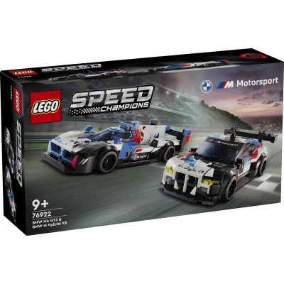 Конструктор LEGO Speed Champions Автомобілі для перегонів BMW M4 GT3 і BMW M Hybrid V8