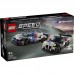 Конструктор LEGO Speed Champions Автомобілі для перегонів BMW M4 GT3 і BMW M Hybrid V8