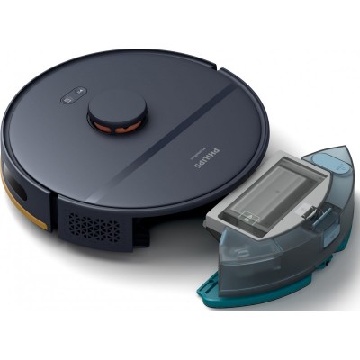 Робот-пилосос Philips Series 2000, h=40.3см, вологе прибирання, конт пил -0.25л, автон. робота до 130хв, НЕРА 11, білий