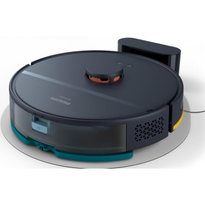 Робот-пилосос Philips Series 2000, h=40.3см, вологе прибирання, конт пил -0.25л, автон. робота до 130хв, НЕРА 11, білий