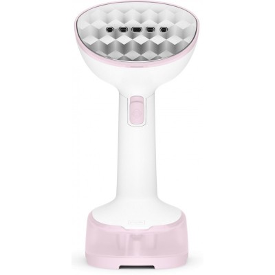 Відпарювач Tefal компактний Access Steam Pocket, 1300Вт, 120мл, постійна пара - 25гр, біло-рожевий