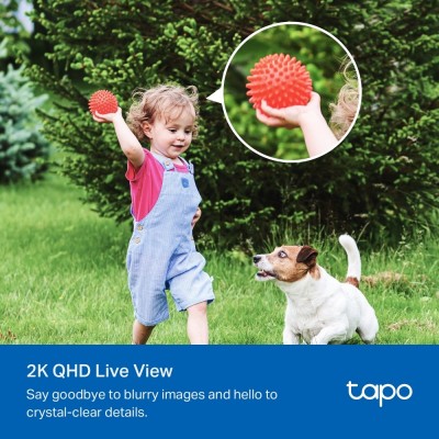 Комплект розумної бездротової камери TP-LINK TAPO C425 KIT 2K QHD та сонячної панелі