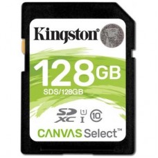 Карта пам'яті Kingston 128GB SDXC class 10 UHS-I (SDS/128GB) Карта пам'яті Kingston 128GB SDXC class 10 UHS-I (SDS/128GB)