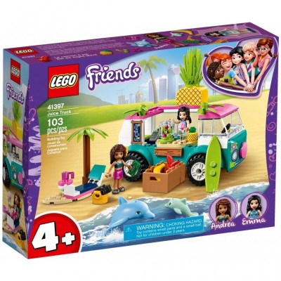 Конструктор LEGO Friends Фургон-бар для приготовления сока 103 детали (41397)