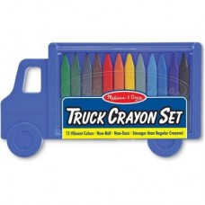 Олівці кольорові Melissa&Doug Мелки полимерные Машина 12 цветов (MD4159) Олівці кольорові Melissa&Doug Мелки полимерные Машина 12 цветов (MD4159)