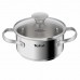 Каструля Tefal Minis, з кришкою,1л, нержавіюча сталь, скло