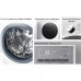 Прально-сушильна машина LG фронтальна, 9(5)кг, 1200, А, 48см, дисплей, пара, інвертор, EcoHybrid, білий