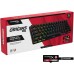 Клавіатура HyperX Alloy Origin 60 Red USB RGB ENG/RU Black