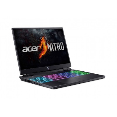 Ноутбук Acer Nitro 16 AN16-42 16&quot; WUXGA IPS, AMD R7-8845HS, 32GB, F1TB, NVD4060-8, Lin, чорний