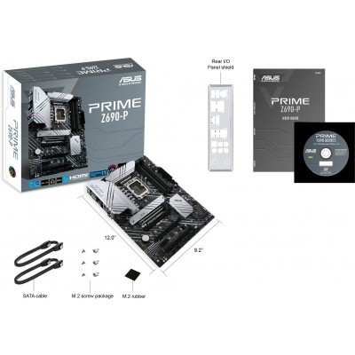 Материнcька плата ASUS PRIME_Z690-P s1700 Z690 4xDDR5 M.2 HDMI-DP ATX