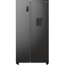Холодильник SBS Gorenje, 179х67х92см, 2 двері, 353(191)л, А++, NF+, Інв., Зона св-ті, диспенсер, генератор льоду, Зовн. Диспл, чорний Холодильник SBS Gorenje, 179х67х92см, 2 двері, 353(191)л, А++, NF+, Інв., Зона св-ті, диспенсер, генератор льоду, Зовн. Диспл, чорний