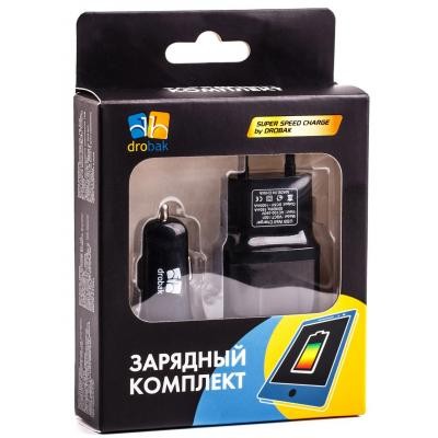 Зарядное устройство Drobak Power 3 в 1 (Black) (905319)