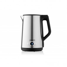 Електрочайник Ardesto Steel Collection EKL-X52E, 1.7л, LED дисплей, подвійні стінки, STRIX, сріблястий Електрочайник Ardesto Steel Collection EKL-X52E, 1.7л, LED дисплей, подвійні стінки, STRIX, сріблястий