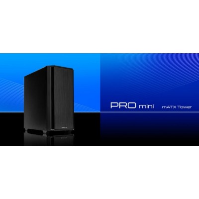 Корпус CHIEFTEC Pro Mini, без БЖ, 1xUSB3.0, 1xUSB2.0, 1xUSB Type-C, 1x120мм, Sound insulated panels, VGA 330мм, LCS ready, mATX, чорний