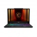 Ноутбук MSI Cyborg 15 B2RWEKG-420XUA 15.6" FHD, Intel 7-240H, 16GB, F1TB, NVD5050-8, DOS, Напівпрозорий чорний
