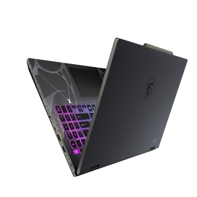 Ноутбук MSI Cyborg 15 B2RWEKG-420XUA 15.6" FHD, Intel 7-240H, 16GB, F1TB, NVD5050-8, DOS, Напівпрозорий чорний