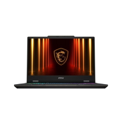 Ноутбук MSI Cyborg 15 B2RWEKG-420XUA 15.6" FHD, Intel 7-240H, 16GB, F1TB, NVD5050-8, DOS, Напівпрозорий чорний
