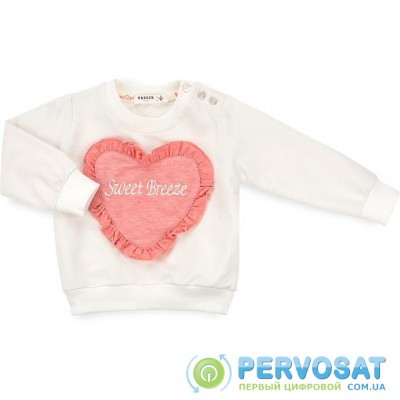 Набор детской одежды Breeze с сердечком и оборочкой (11261-92G-peach)