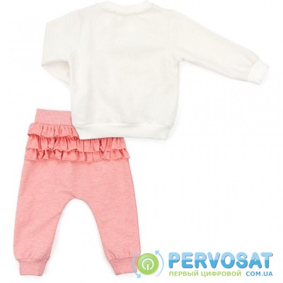 Набор детской одежды Breeze с сердечком и оборочкой (11261-92G-peach)