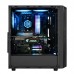 Корпус SilverStone FARA FAB1B-PRO,MidT,USB 3.0x2,USB 2.0x1,4x120мм ARGB,скло(бічна панель),без БЖ,чорний