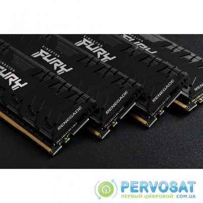 Модуль памяти для компьютера DDR4 32GB 3600 MHz Fury Renegade Black HyperX (Kingston Fury) (KF436C18RB/32)