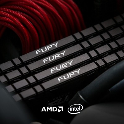 Модуль пам'яті для комп'ютера DDR4 32GB 3600 MHz Fury Renegade Black HyperX (Kingston Fury) (KF436C18RB/32)