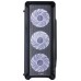 Корпус Zalman I3, без БЖ, 1xUSB3.0, 2xUSB2.0, 4x120mm White LED fans, Acrylic Side Panel, ATX, чорний
