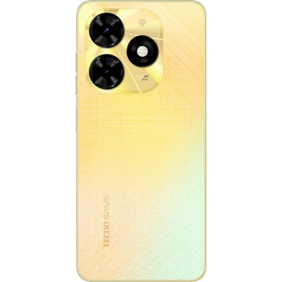 Смартфон TECNO Spark 20C (BG7n) 6.56" 8/128ГБ, 2SIM, 5000мА•год, Alpenglow Gold