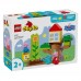 Конструктор LEGO DUPLO Peppa Pig Сад і будиночок на дереві Пеппи