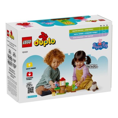 Конструктор LEGO DUPLO Peppa Pig Сад і будиночок на дереві Пеппи